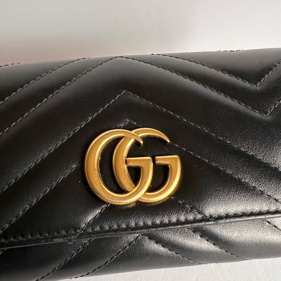 🌺AUTH. GUCCI MARMOT CROSSBODY  WALLET 🌺 - Picture 10 of 16
